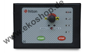 Preview: Universalöl Warmluftheizgerät HP105 20-29 KW ohne Gebläse, inkl. Zugbegrenzer